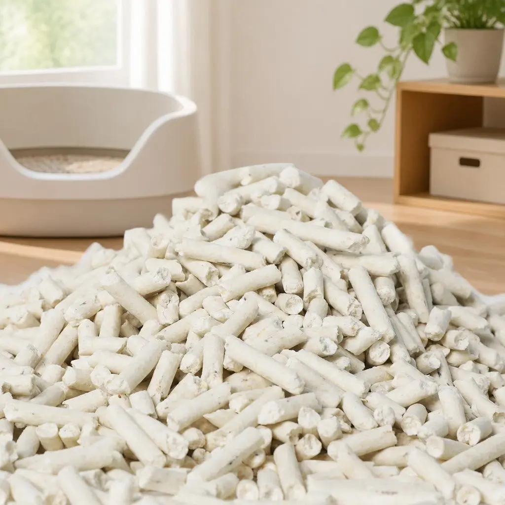 Tofu Cat Litter 2.5kg Natural Biodegradable Clumping Odour Control Dust Free Flushable