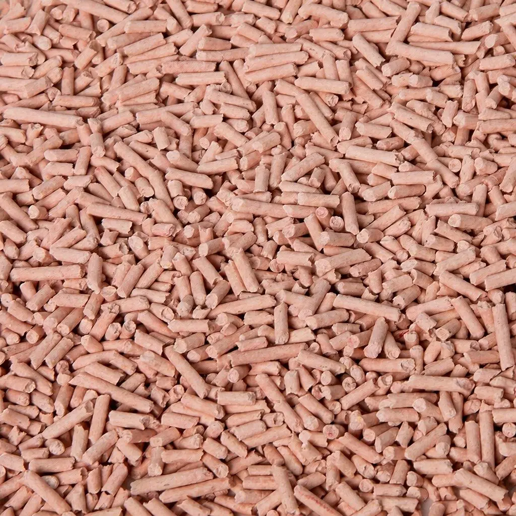 Tofu Cat Litter Clumping Flushable Biodegradable Odour Control 2.5kg Peach Scent