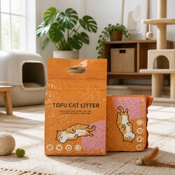 Tofu Cat Litter 2.5kg - Watermelon Scented & Biodegradable