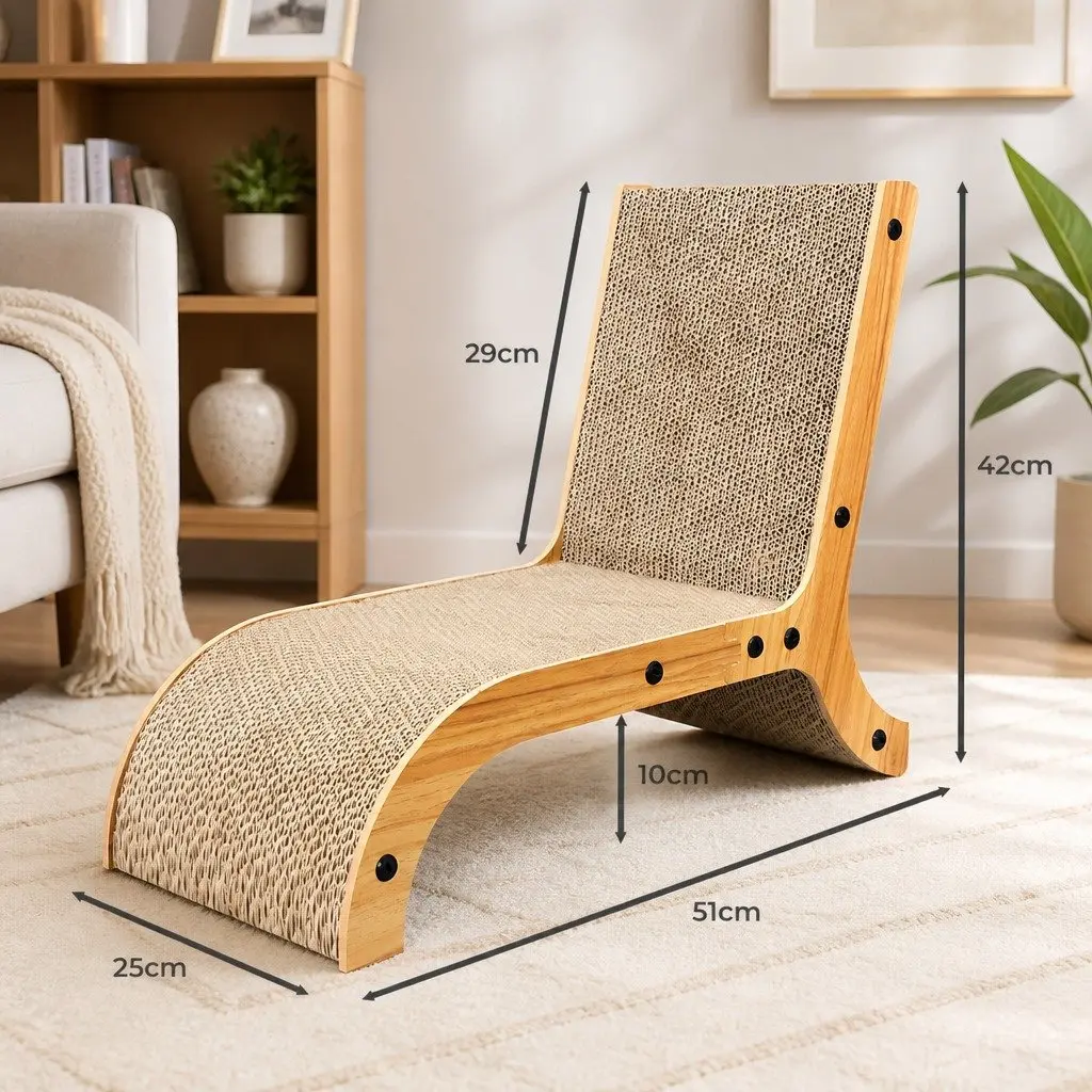 Cat Scratch Pad and Scratcher Post