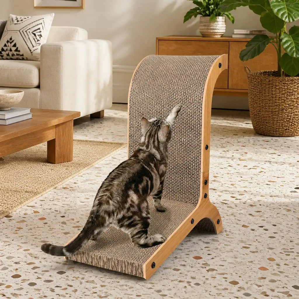Cat Scratch Pad and Scratcher Post