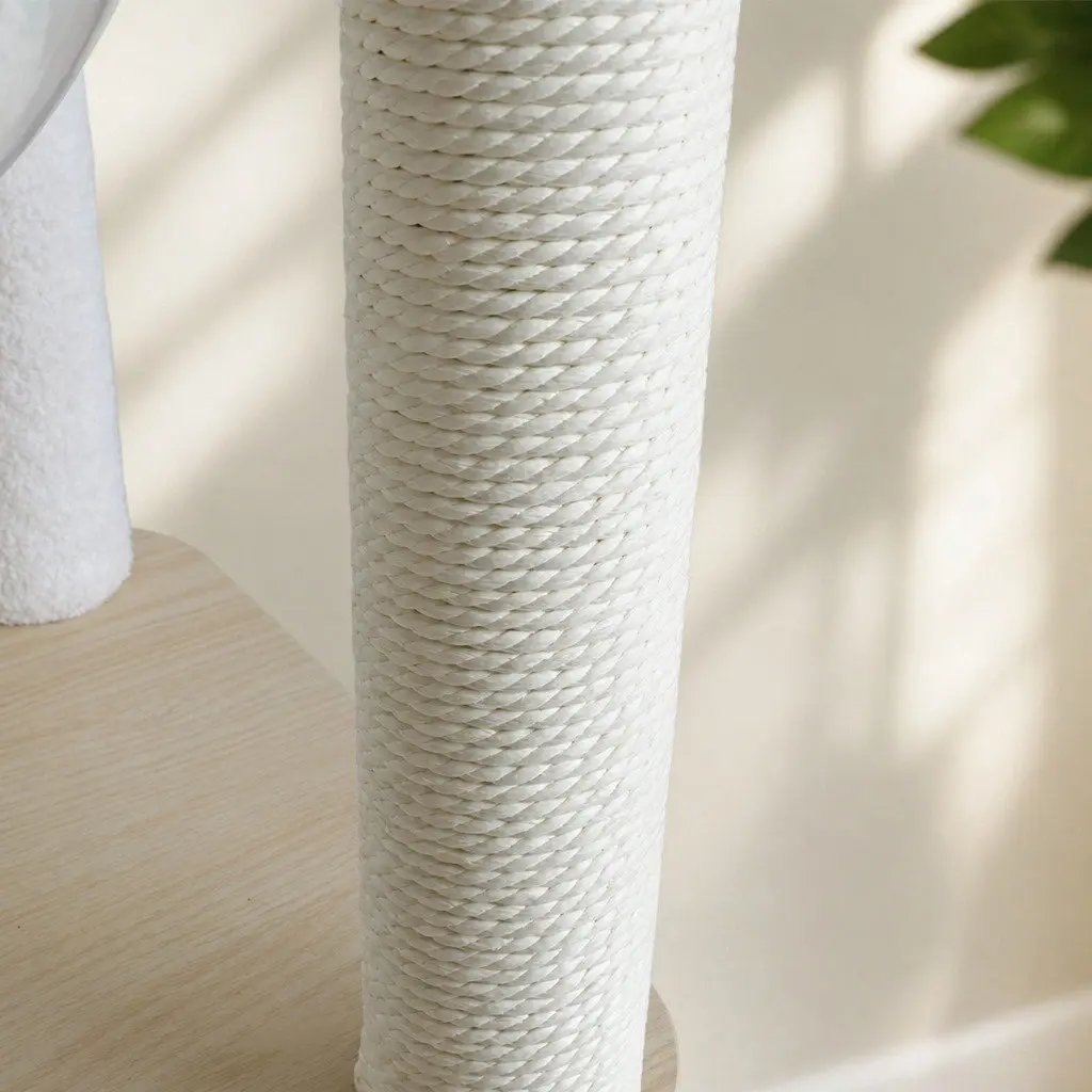 Cat Tree Scratching Post Tower with Platforms Sleeping Den Sisal Posts
