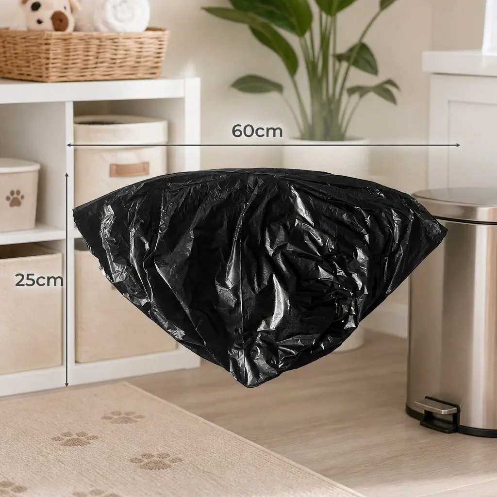 Cat Litter Box Waste Bag Replacement for Self Cleaning Litter Box 60cm x 25cm