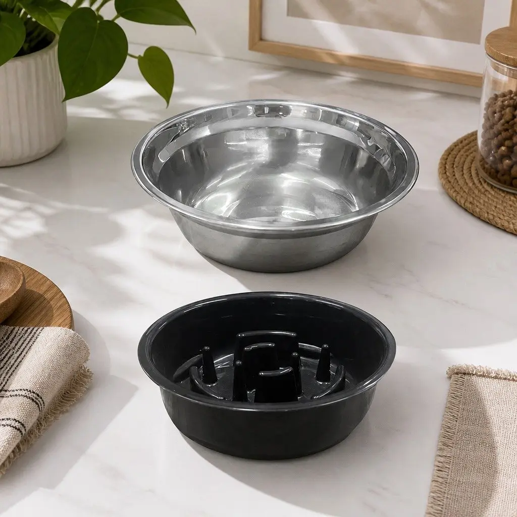 Adjustable Height Pet Feeder with Three Settings for All Pets