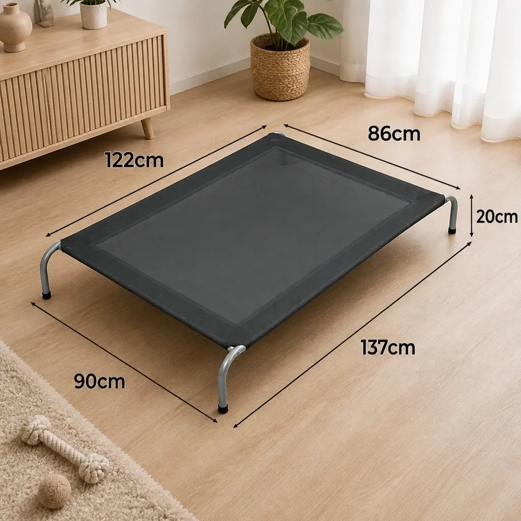 XXL Elevated Pet Trampoline Bed