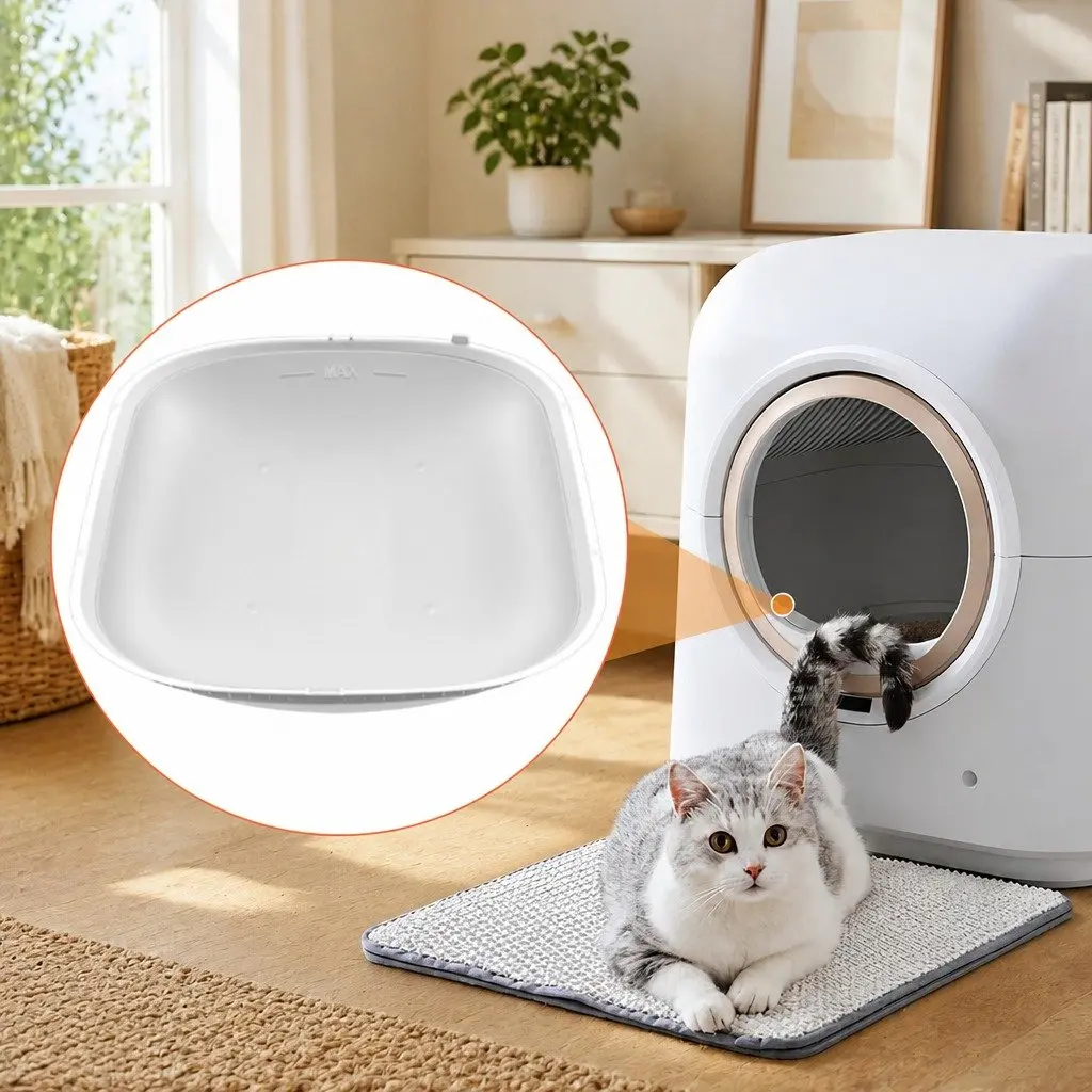Replaceable Silicone Liner Pad for Litter Boxes
