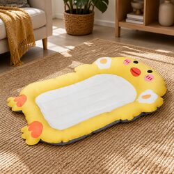 Pet Cooling Mat Dimensions: 170cm L x 130cm W, Yellow