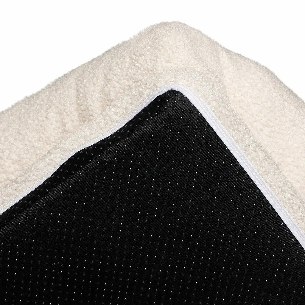 Memory Foam Pet Sofa Bed Orthopaedic Dog Cat Lounger Raised Rim Washable Cover