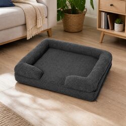Memory Foam Pet Sofa Bed Specifications: Size & Materials