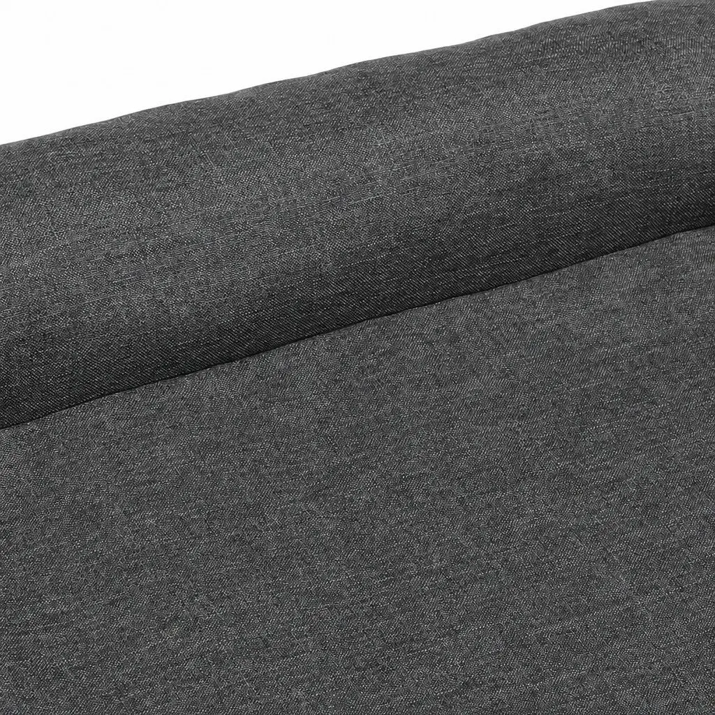 Orthopedic Dog Bed M Grey Memory Foam Pet Sofa Removable Washable Cover