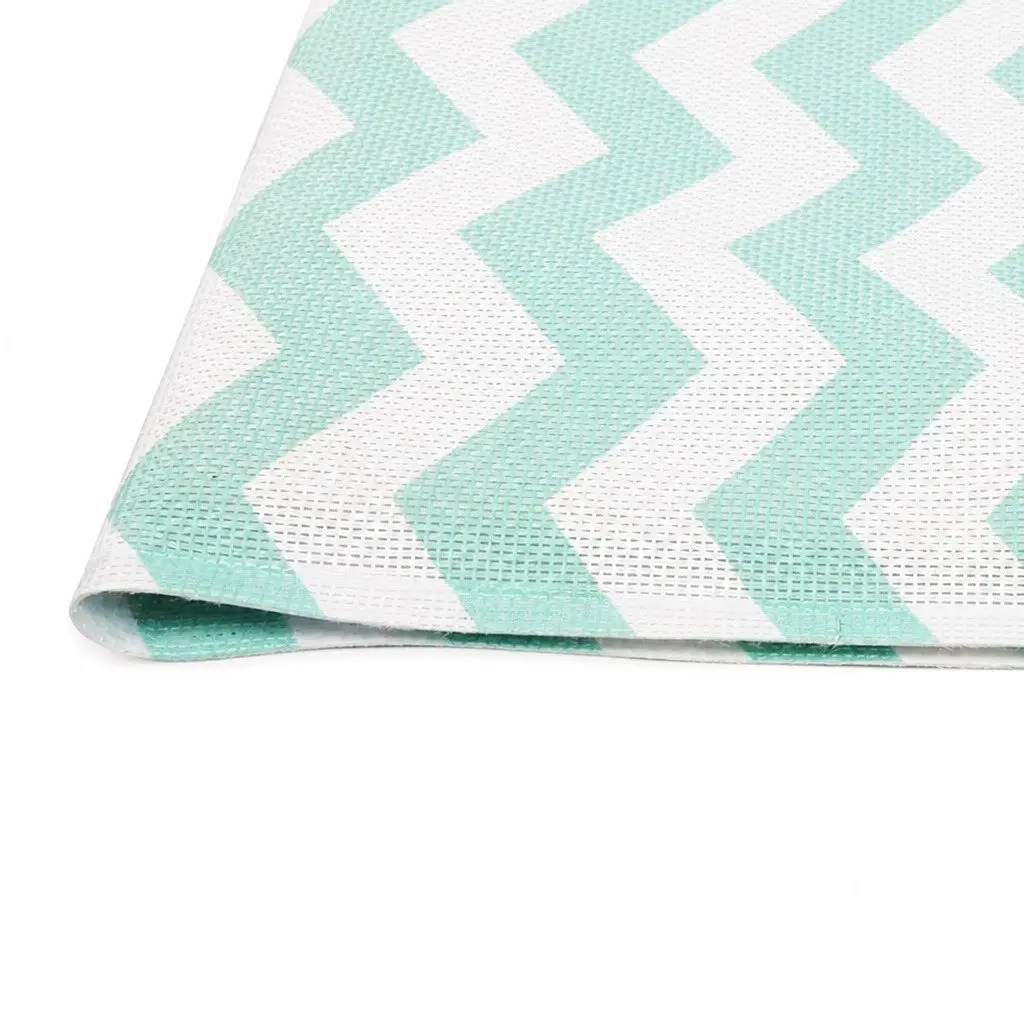 Pet Cooling Mat Large Green Textured for Dogs and Cats