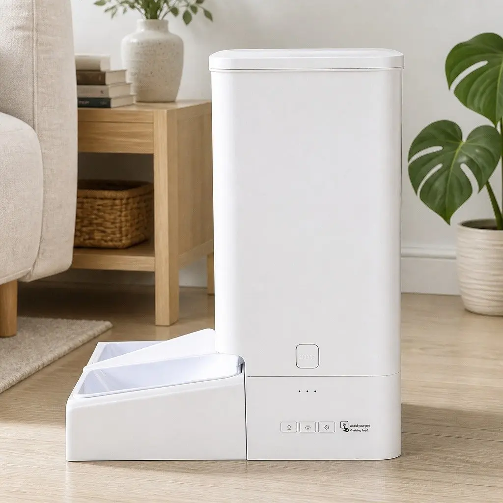 Automatic Pet Feeder and Water Dispenser