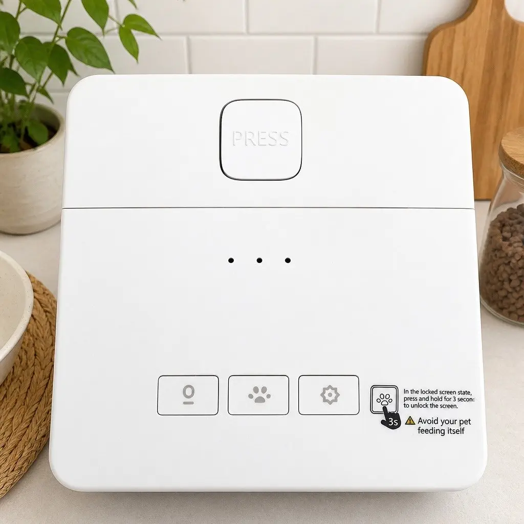 Automatic Pet Feeder and Water Dispenser