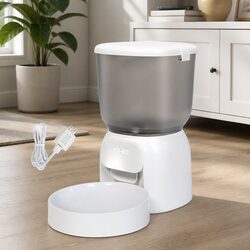 Automatic Pet Feeder 4L WiFi App Control Dog Cat Smart Feeding Station