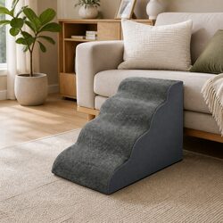 Pet Stairs Specifications: 4 Steps, 71cm L x 40cm W x 50cm H