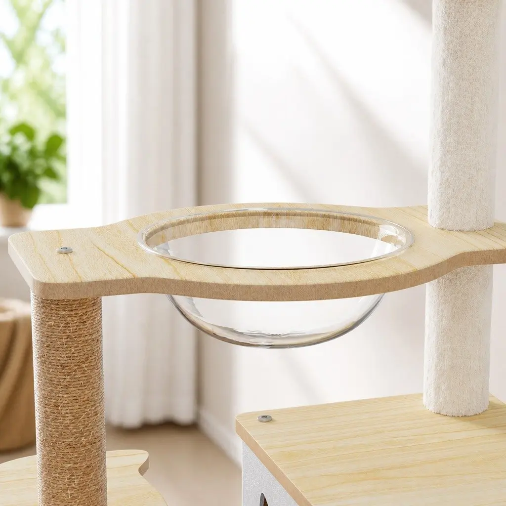 Cat Tree Tower for Cats 160cm Large Multi-Level Condo House Scratching Post Climbing
