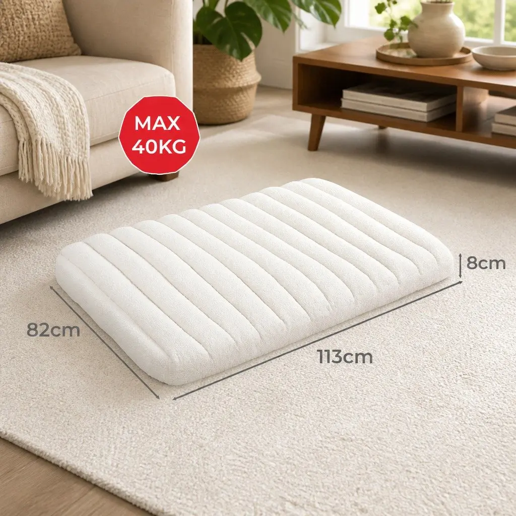 Orthopedic Dog Bed XL Indoor Outdoor Use Egg Crate Foam Removable Washable Cover