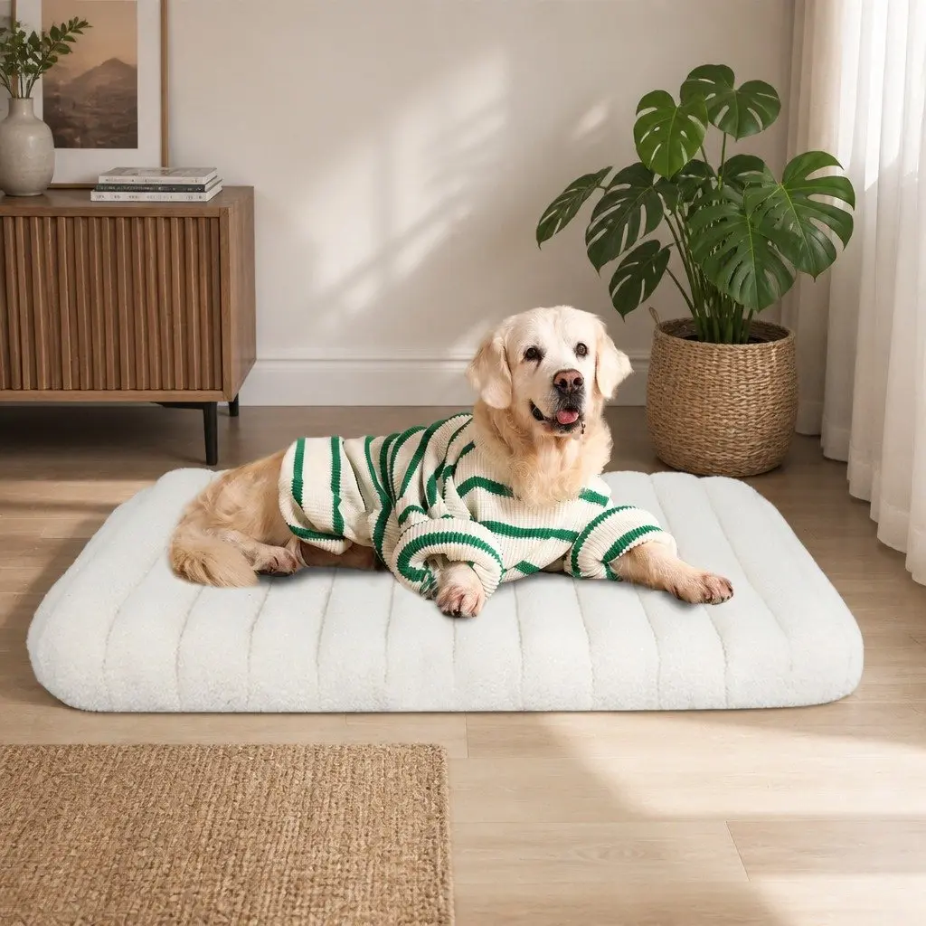 Orthopedic Dog Bed XL Indoor Outdoor Use Egg Crate Foam Removable Washable Cover