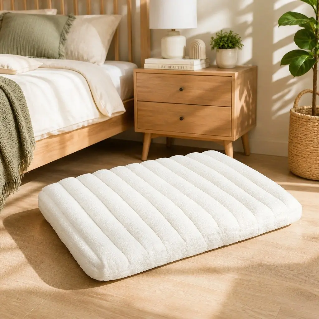 Orthopedic Dog Bed XL Indoor Outdoor Use Egg Crate Foam Removable Washable Cover