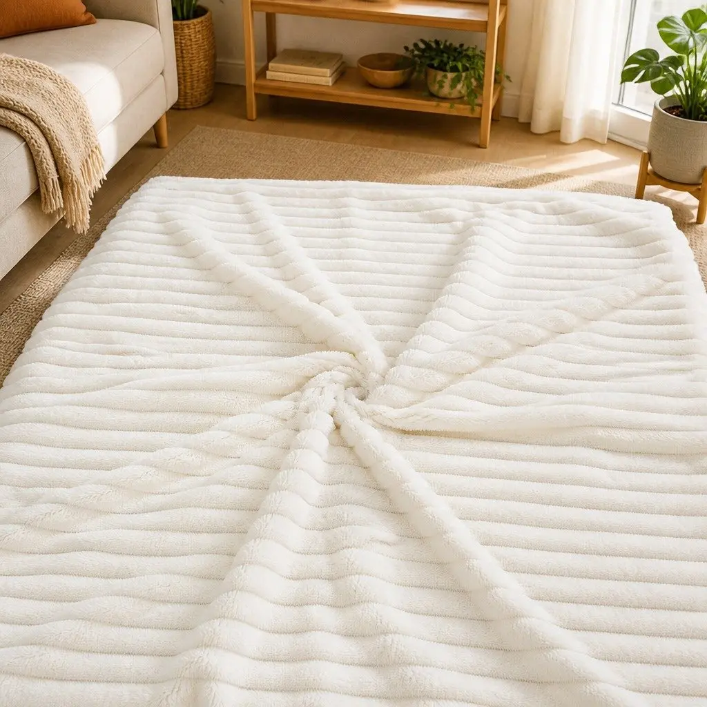 Orthopedic Dog Bed XL Egg Crate Foam Pet Sleeping Mat Removable Washable Cover