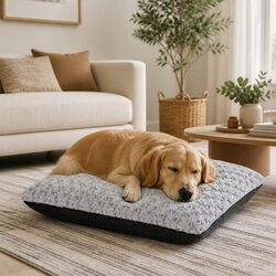Dog Bed Pet Soft Plush Mattress Joint Support Senior Dogs Washable Comfortable