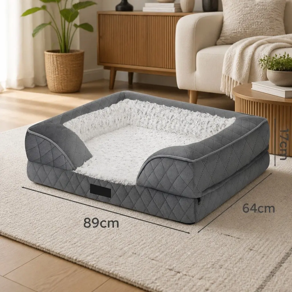 Orthopedic Memory Foam Dog Bed