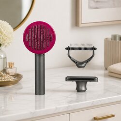 Pet Grooming Tools Kit Dogs Cats Deshedding Brush Comb One-Click Hair Removal