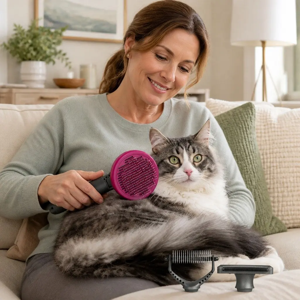 Pet Grooming Tools Kit for Dogs Cats 3 Piece Set