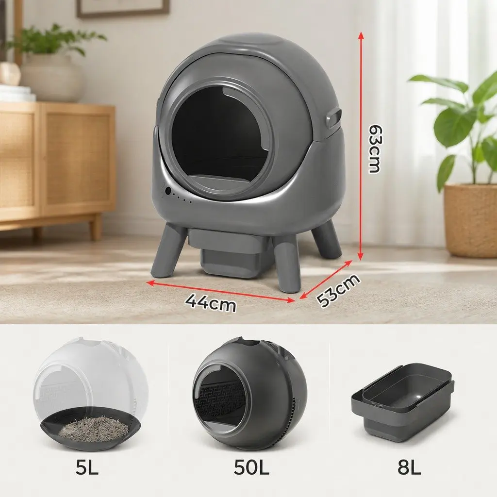 APP Controlled Cat Litter Box