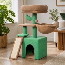 Detailed Specs of Multi-Level Cat Activity Center