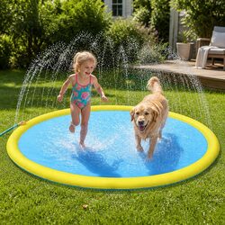 240cm Splash Pad: Water Play Mat Details