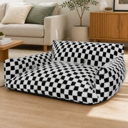 Specifications of the Plush Checkered Pet Bed