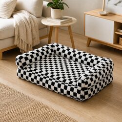Orthopedic Dog Bed Dimensions 70x50x11 cm, Washable Cover