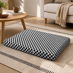 Orthopedic Dog Bed: 100cm L x 80cm W x 11cm H, Memory Foam