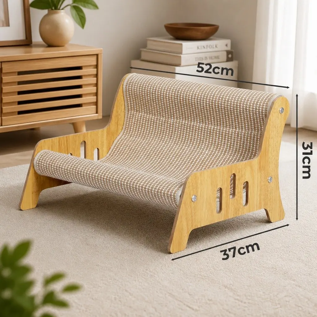 Cat Scratcher Bed Lounge Chair Indoor Furniture 52cm
