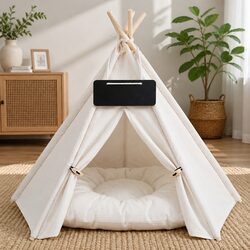 Pet Tent Dog Bed with Dimensions 50cm x 50cm x 70cm