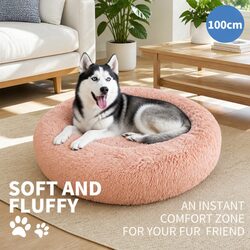 Specifications of the XL Pink Plush Dog Bed