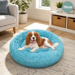 Round Pet Dog Bed 70cm Green - High Quality