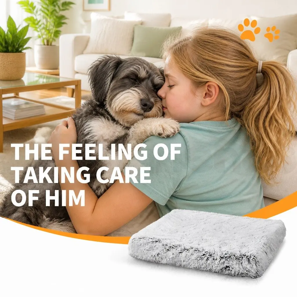 Pet Bed for Dogs Indoor Outdoor Use L Size