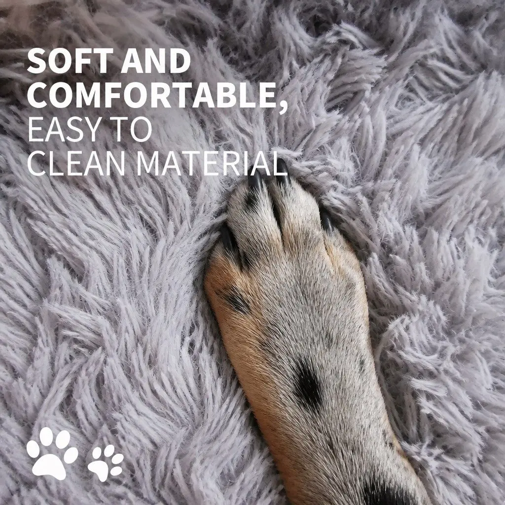 Plush Round Pet Bed