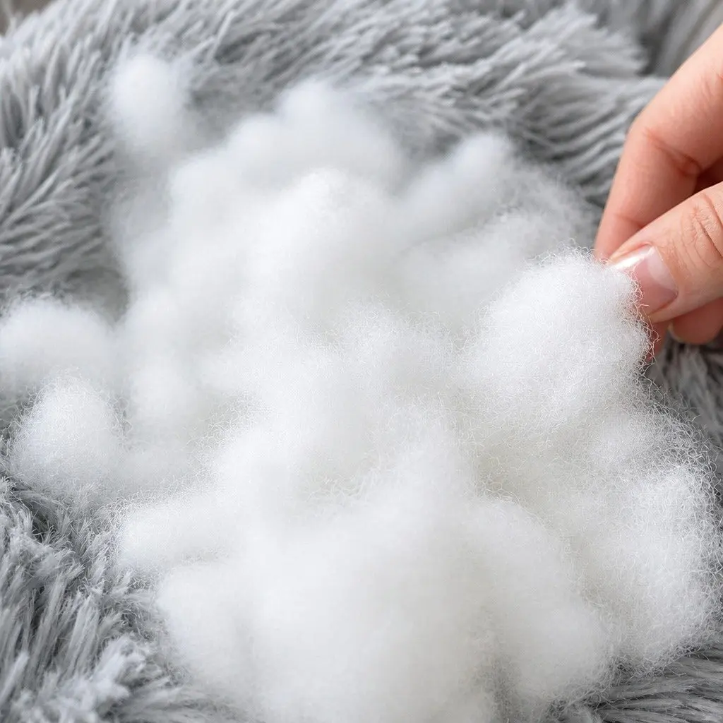 Plush Round Pet Bed