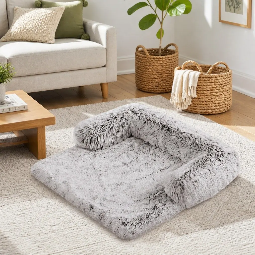 XL Dog Couch Protector with Plush Cover