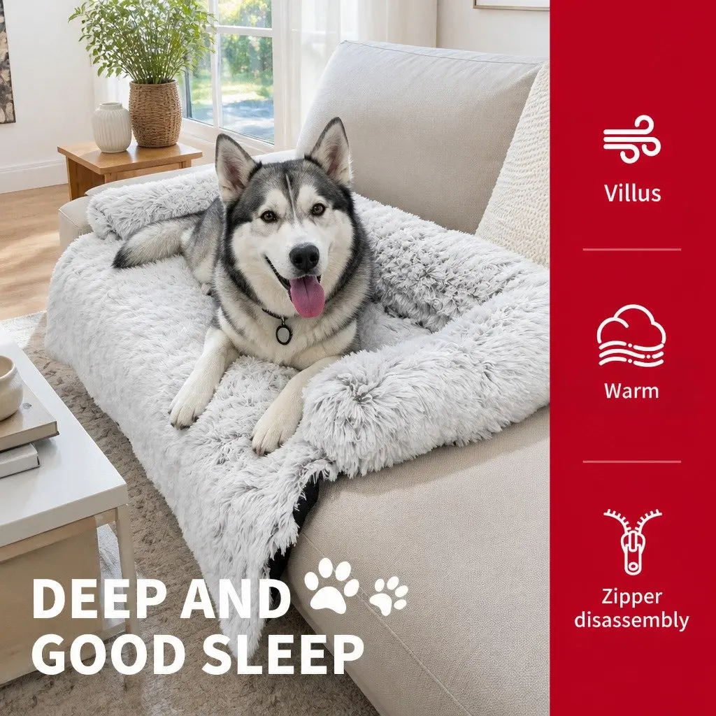 Large Waterproof Pet Sofa Cushion