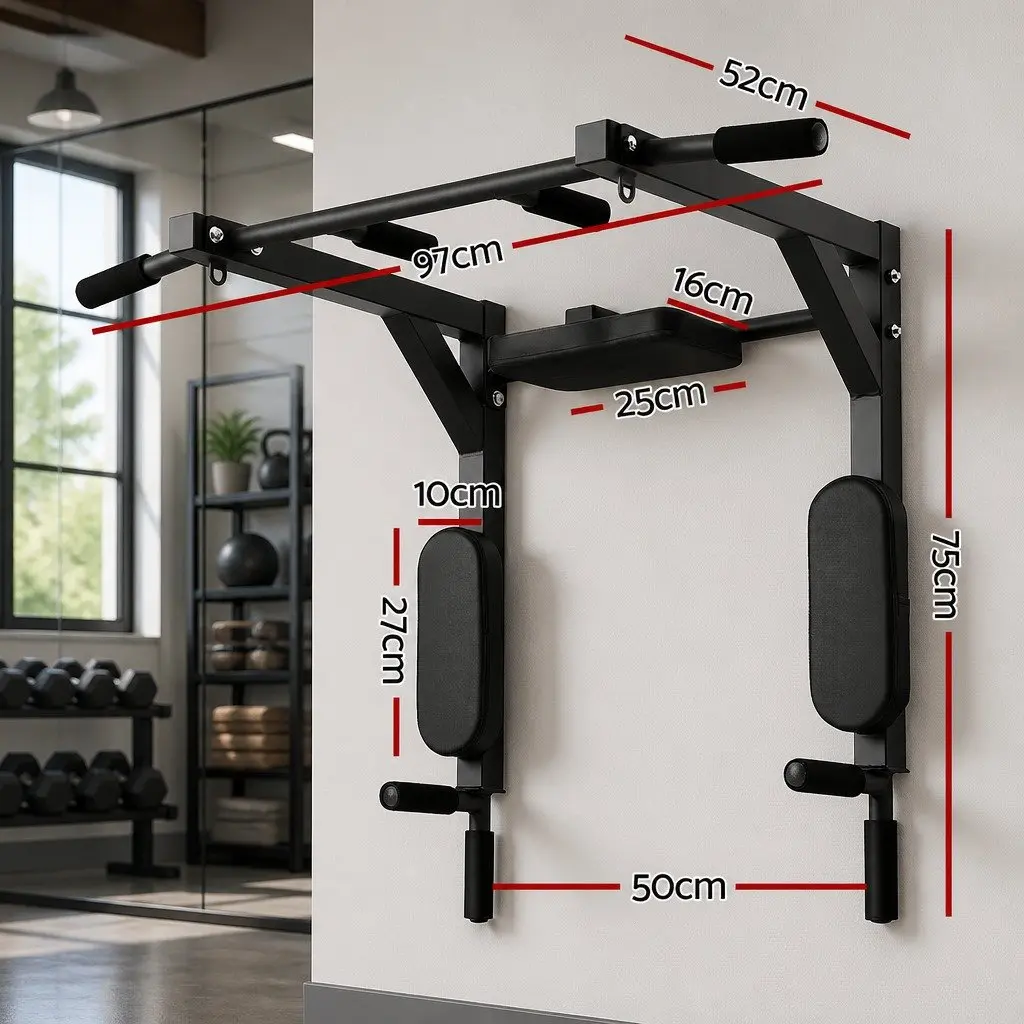 Multi Gym Pull Up Bar Dip Station