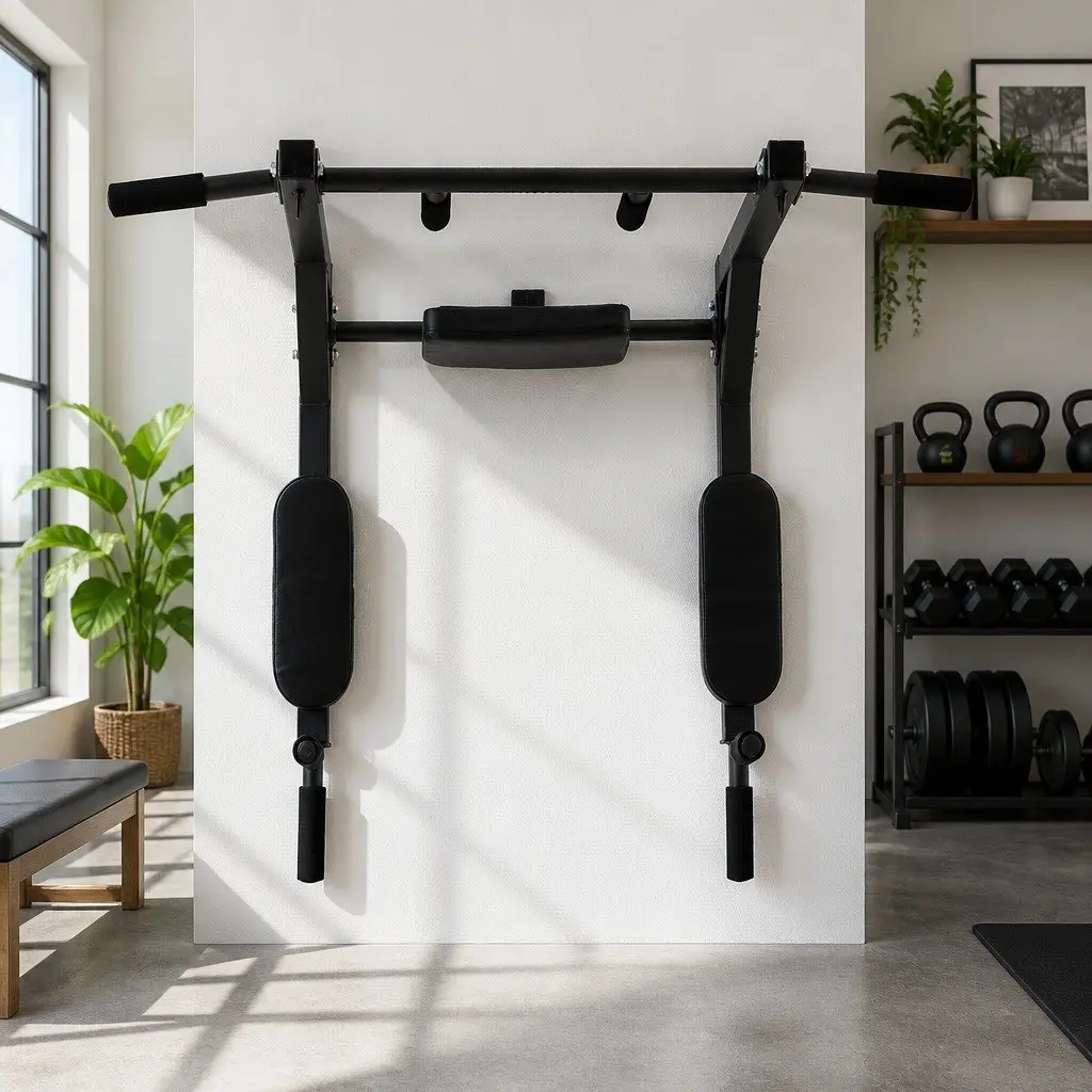 Multi Gym Pull Up Bar Dip Station