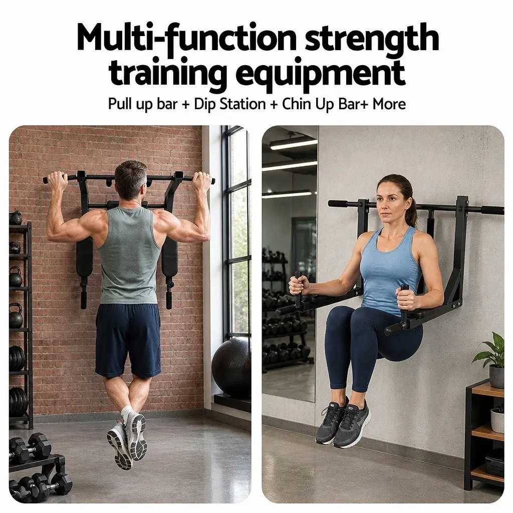 Multi Gym Pull Up Bar Dip Station