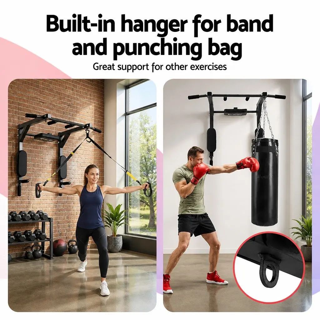 Multi Gym Pull Up Bar Dip Station
