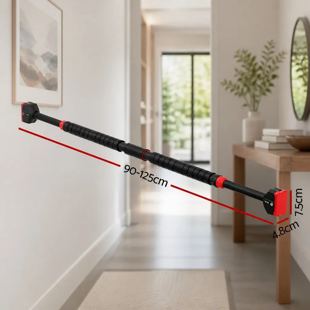 Pull Up Bar Doorway Adjustable 90-125cm Gym Bar