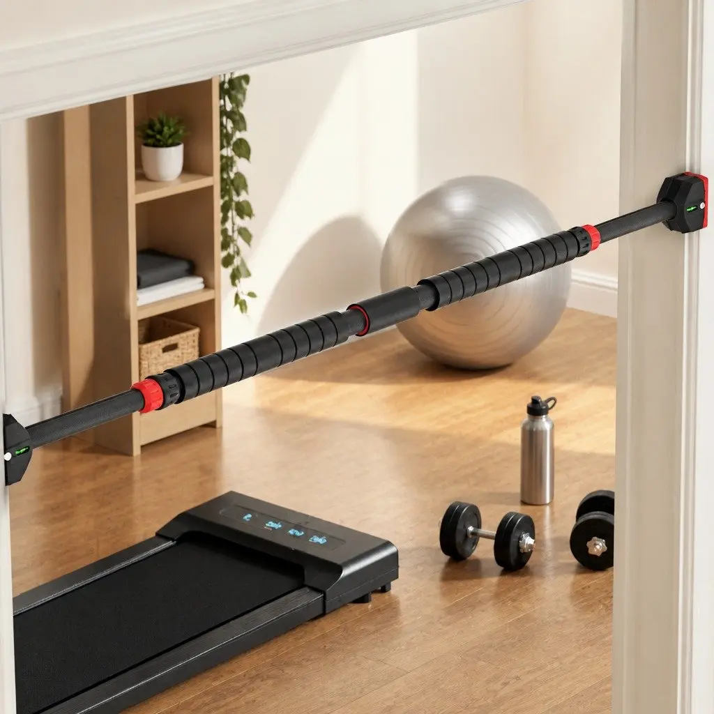 Pull Up Bar Doorway Adjustable 90-125cm Gym Bar