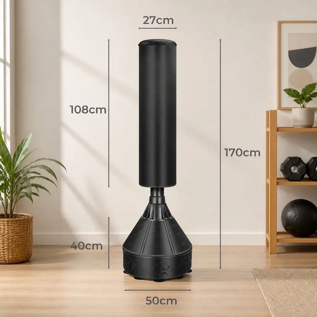 Free Standing Boxing Punching Bag Heavy Duty Kickboxing Training Equipment